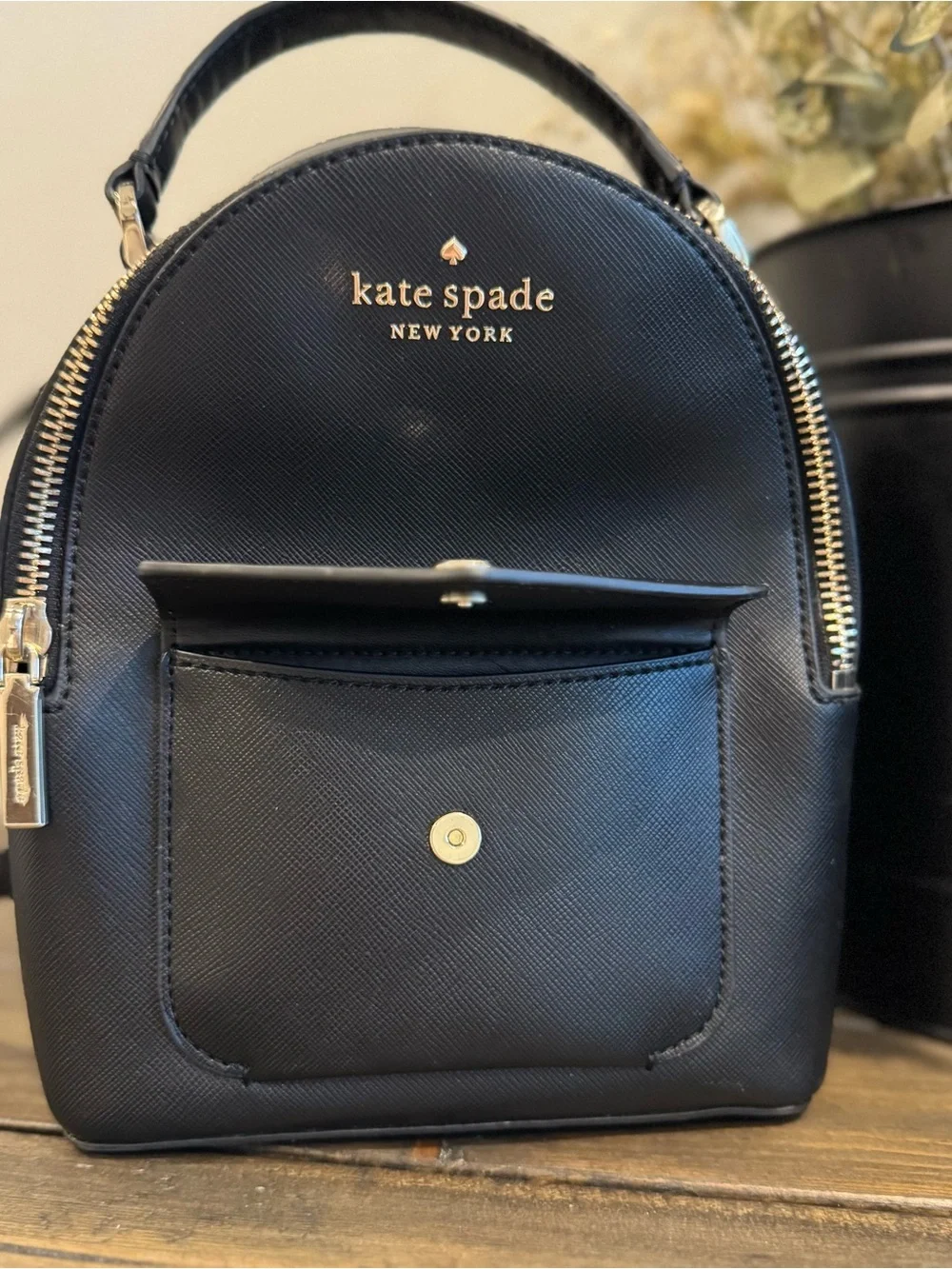 kate spade Schuyler Black Mini Backpack